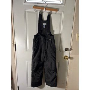 Slalom children’s black suspender snow pants size medium.